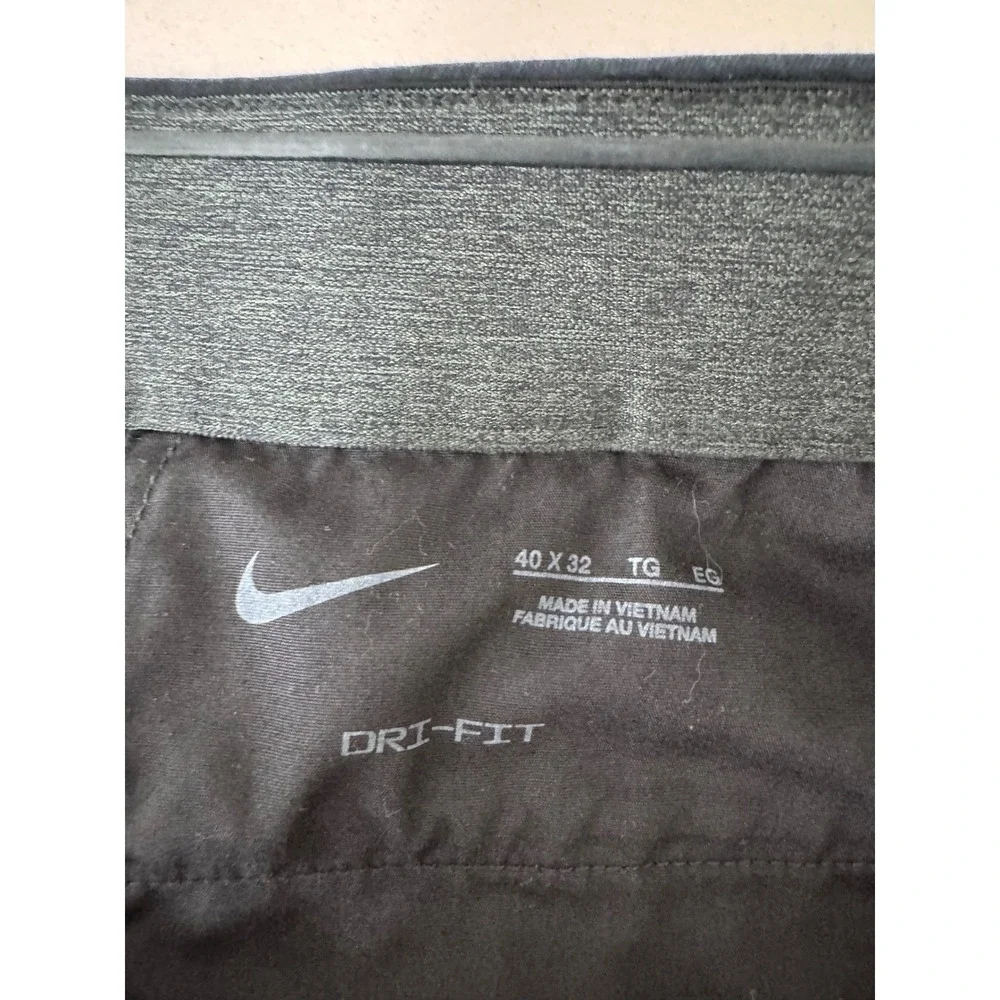 Nike Dri-FIT Chino Pants 40 Black Mens Golf Casual athleisure relaxed